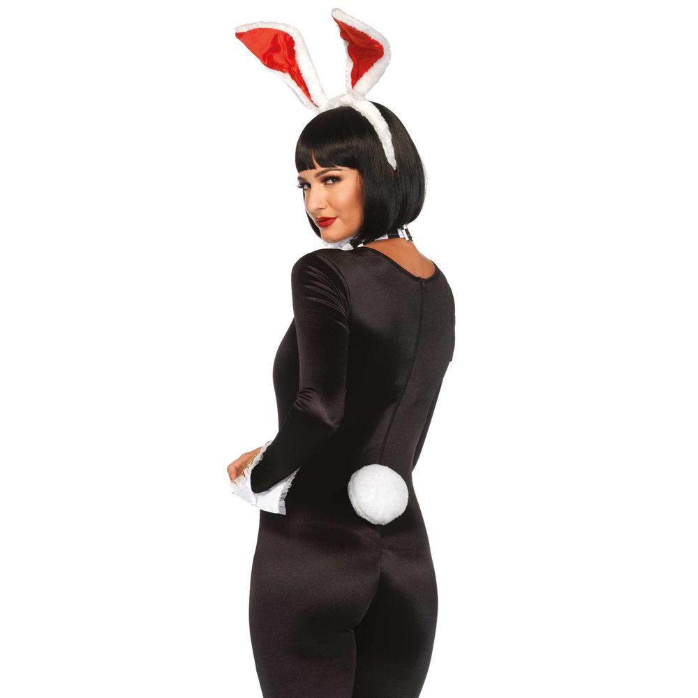 Leg Avenue - White Rabbit Costume Accessory Kit - White/Multicolours